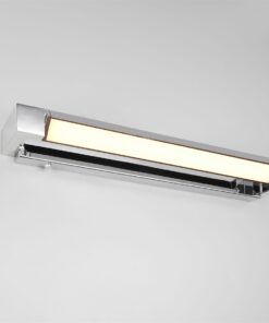 Φωτιστικό Μπάνιου Καθέφτη Περιστρεφόμενο Fabrizio LED 9W 1000lm CCT Dimmable Νικελ IP44 Trio Lighting – 284770106