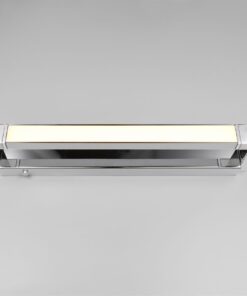 Φωτιστικό Μπάνιου Καθέφτη Περιστρεφόμενο Fabrizio LED 9W 1000lm CCT Dimmable Νικελ IP44 Trio Lighting – 284770106