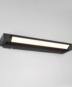 Φωτιστικό Μπάνιου Καθέφτη Περιστρεφόμενο Fabrizio LED 9W 1000lm CCT Dimmable Μαύρο IP44 Trio Lighting – 284770132