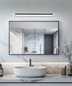 Φωτιστικό Μπάνιου Καθέφτη Περιστρεφόμενο Fabrizio LED 15.5W 1700lm CCT Dimmable Νικελ IP44 Trio Lighting – 284779106