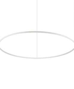 IDEAL LUX Κρεμαστό Φωτιστικό ORACLE SLIM SP LED 89W 4000K Λευκού Χρώματος – 285078