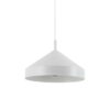 IDEAL LUX Κρεμαστό Φωτιστικό YURTA 1xE27 Λευκού Χρώματος – 285153