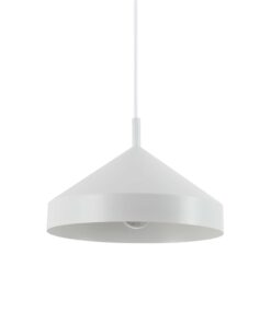 IDEAL LUX Κρεμαστό Φωτιστικό YURTA 1xE27 Λευκού Χρώματος – 285153