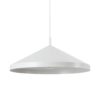 IDEAL LUX Κρεμαστό Φωτιστικό YURTA 1xE27 Λευκού Χρώματος- 285160