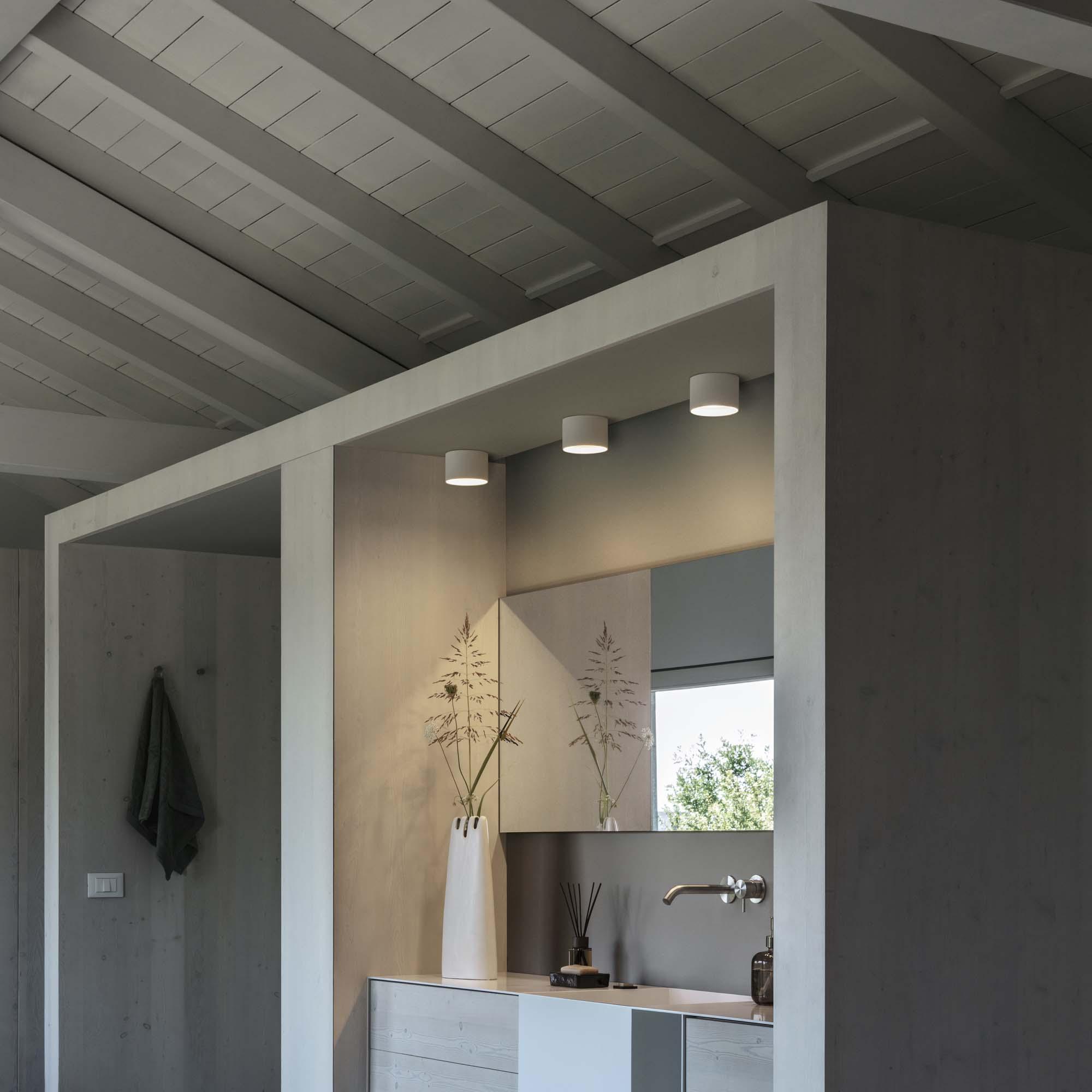 IDEAL LUX Φωτιστικό Οροφής SPIKE 1x GX53 Χάλκινου Χρώματος – 310893