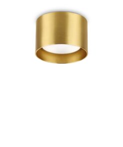 IDEAL LUX Φωτιστικό Οροφής SPIKE 1xGX53 Χρυσού Χρώματος – 285238