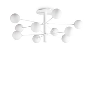 IDEAL LUX Κρεμαστό Φωτιστικό COSMOPOLITAN 10xG9 Λευκού Χρώματος – 285245