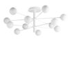 IDEAL LUX Κρεμαστό Φωτιστικό COSMOPOLITAN 12xG9 Λευκού Χρώματος – 285252