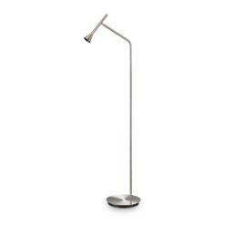 IDEAL LUX Φωτιστικό Δαπέδου DIESIS LED 4.5W 3000K Νίκελ Χρώματος – 285337