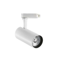 IDEAL LUX Φωτιστικό Σποτ Τριφασικής Ράγας 4 Καλωδίων FOX LED 8W 4000K Λευκού Χρώματος – 271453