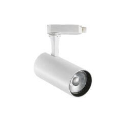 IDEAL LUX Φωτιστικό Σποτ Τριφασικής Ράγας 4 Καλωδίων FOX LED 25W 4000K Λευκού Χρώματος – 267807