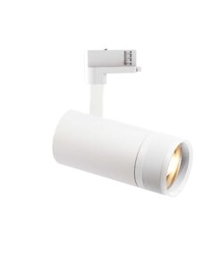 IDEAL LUX Φωτιστικό Σποτ Τριφασικής Ράγας 4 Καλωδίων EOS LED 15W 3000K Λευκού Χρώματος – 302959