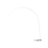 IDEAL LUX Φωτιστικό Δαπέδου DORSALE 1xE27 Χρωμίου – 286662