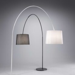 IDEAL LUX Φωτιστικό Δαπέδου DORSALE 1xE27 Λευκού Χρώματος – 286686