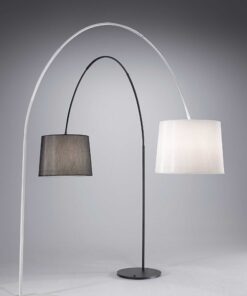 IDEAL LUX Φωτιστικό Δαπέδου DORSALE 1xE27 Λευκού Χρώματος – 286686