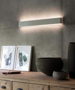 IDEAL LUX Επιτοίχιο Φωτιστικό DELTA LED 19.5W 3000K Λευκού Χρώματος – 287645