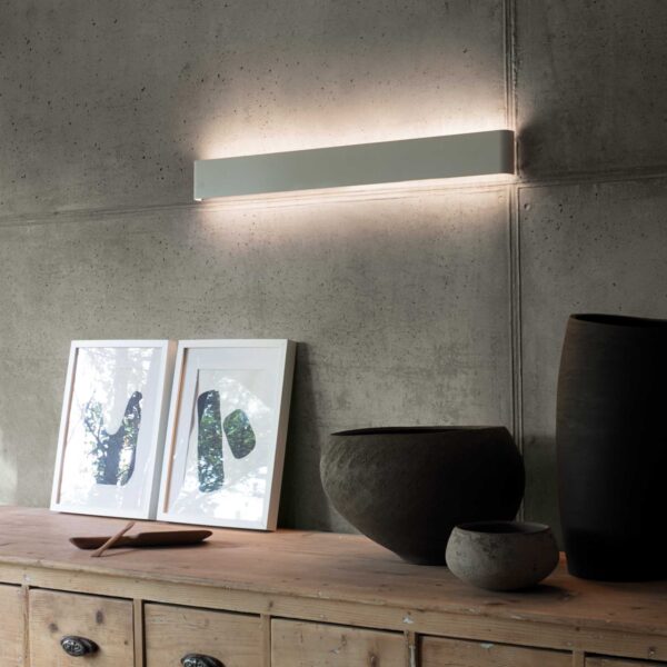 IDEAL LUX Επιτοίχιο Φωτιστικό DELTA LED 19.5W 3000K Λευκού Χρώματος – 287645