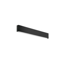IDEAL LUX Επιτοίχιο Φωτιστικό DELTA LED 19.5W 3000K Μαύρου Χρώματος – 287638
