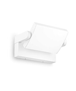 IDEAL LUX Επιτοίχιο Φωτιστικό Βεράντας SWIPE LED 20.5W 3000K IP54 Λευκού Χρώματος – 287690