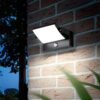 IDEAL LUX Επιτοίχιος Προβολέας SWIPE LED 21W 3000K  IP54 με Αισθητήρα Κίνησης Γκρι Χρώματος – 326870