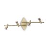 IDEAL LUX Φωτιστικό Οροφής SLEM 4xGU10 Χρυσού Χρώματος – 287812