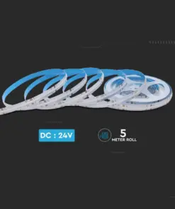 LED Ταινία 13W 24V V-TAC COB Πολύχρωμη RGB 5 Μέτρα – 2880