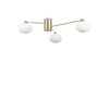 IDEAL LUX Φωτιστικό Οροφής HERMES 3xG9 Χρυσού Χρώματος – 288260