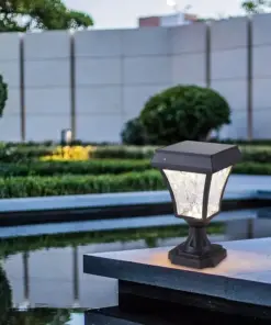 LED Ηλιακό Φαναράκι Δαπέδου 2W V-TAC IP65 Μαύρο Σώμα CCT – 2890