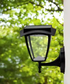 LED Ηλιακό Φαναράκι 2W V-TAC IP65 Μαύρο Σώμα 3000Κ+6000Κ – 2892