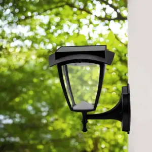 LED Ηλιακό Φαναράκι 2W V-TAC IP65 Μαύρο Σώμα 3000Κ+6000Κ – 2892