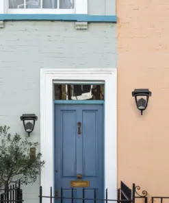 LED Ηλιακό Φαναράκι 2W V-TAC IP65 Μαύρο Σώμα 3000Κ+6000Κ – 2892