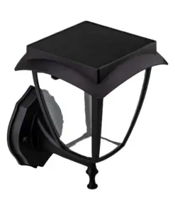 LED Ηλιακό Φαναράκι 2W V-TAC IP65 Μαύρο Σώμα 3000Κ+6000Κ – 2892