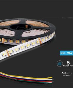 Tαινία LED SMD5050 DC:24V 24W/m IP20 RGB+CCT V-TAC – 2895