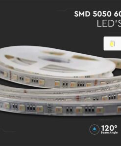 Tαινία LED SMD5050 DC:24V 24W/m IP65 RGB+CCT V-TAC – 2896