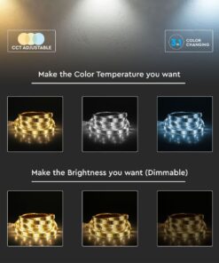 Tαινία LED SMD5050 DC:24V 24W/m IP65 RGB+CCT V-TAC – 2896