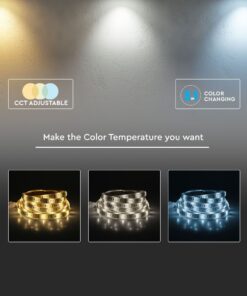 LED Ταινία 14W Dimmable 24V 1550lm/m CCT 2700-6500K 5 Μέτρα – 2897