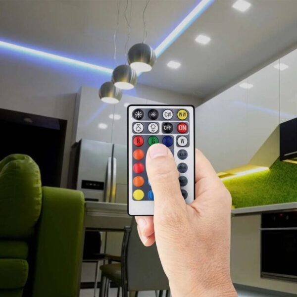 Infrared controller με χειριστήριο 28 κουμπιών RGB+CCT 5 καναλιών V-TAC – 2899