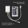 Infrared controller με χειριστήριο 28 κουμπιών RGB+CCT 5 καναλιών V-TAC – 2899