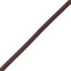 GloboStar® CABLITO 61561 Μοντέρνο Κρεμαστό Φωτιστικό Οροφής Μονόφωτο 1 x E27 Καφέ Σιλικόνης Ανάρτηση με Υφασμάτινο Καλώδιο Φ4 x Υ110cm