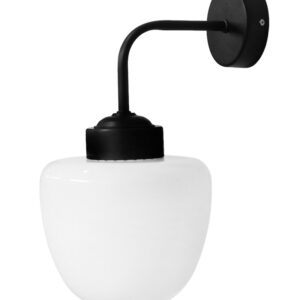 ΑΠΛΙΚΑ ΓΥΑΛΙ ΜΑΥΡΟ E/27  LP-120AS 90° Heronia – 07-1397