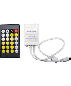 Infrared controller με χειριστήριο 24 κουμπιών CCT 12V/24V V-TAC – 2901