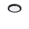IDEAL LUX Φωτιστικό Οροφής AURA PL LED 20W 3000K Μαύρου Χρώματος Με Αισθητήρα Κίνησης και Φωτός – 290782