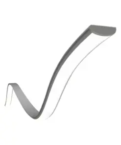 Προφίλ Αλουμινίου Εύκαμπτο με Γαλακτερό Καπάκι 2m V-TAC για ταινία LED – 2909