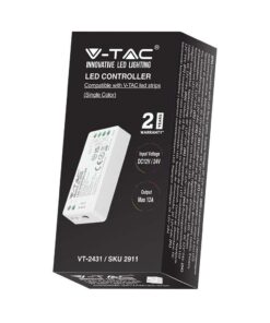 Dimmer RF για Μονόχρωμες LED Ταινίες 144W 12V/ 288W 24V V-TAC – 2911