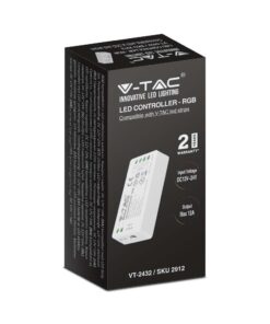 Dimmer RF για RGB Πολύχρωμες LED Ταινίες 144W 12V/ 288W 24V V-TAC – 2912