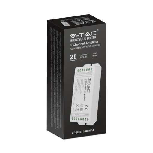 Amplifier 5 καναλιών  12V/24V V-TAC- 2914