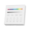 Ασύρματο RF Επιτοίχιο Controller Αφής 12V/24V για Πολύχρωμες LED Ταινίες RGB+W 4 Ζωνών  V-TAC – 2917