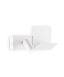 IDEAL LUX Επιτοίχιο Φωτιστικό Ανάγνωσης KOMODO-1 LED 4.5W 3000K Λευκού Χρώματος – 291789