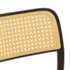 Καρέκλα Westley pakoworld pp φυσικό-μαύρο 55x47x81εκ 292-000002