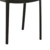 Καρέκλα Westley pakoworld pp φυσικό-μαύρο 55x47x81εκ 292-000002